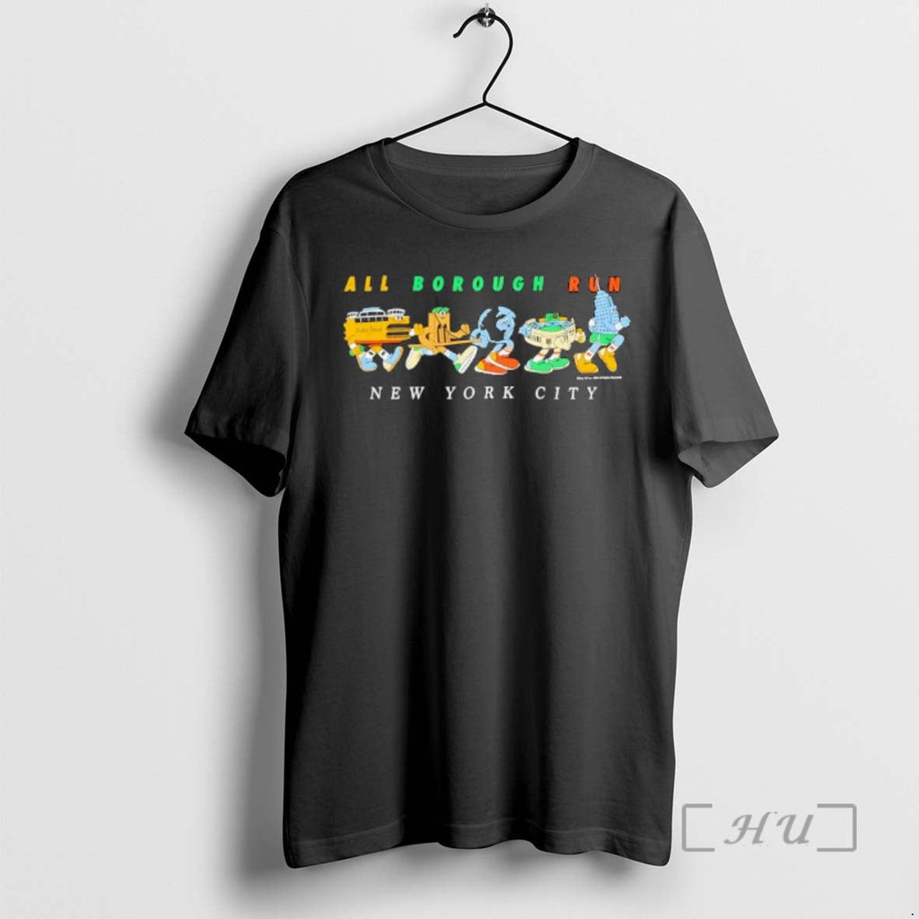Officials All Borough Run New York City - Adult & Kids T-Shirts, Sweatshirts & Hoodies apparel design preview 1