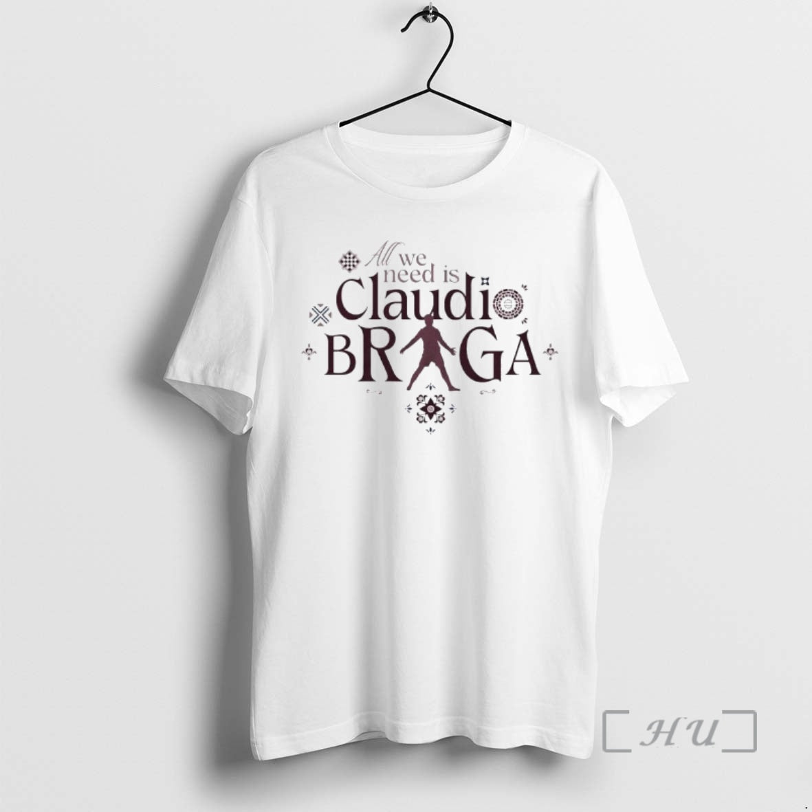 Officials All We Need Is Claudio Braga Ornaments - Adult & Kids T-Shirts, Sweatshirts & Hoodies apparel design preview 1
