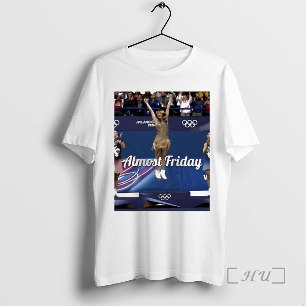 Officials Almost Friday Milano Cortina 2026 Figure - Adult & Kids T-Shirts, Sweatshirts & Hoodies apparel design preview 1