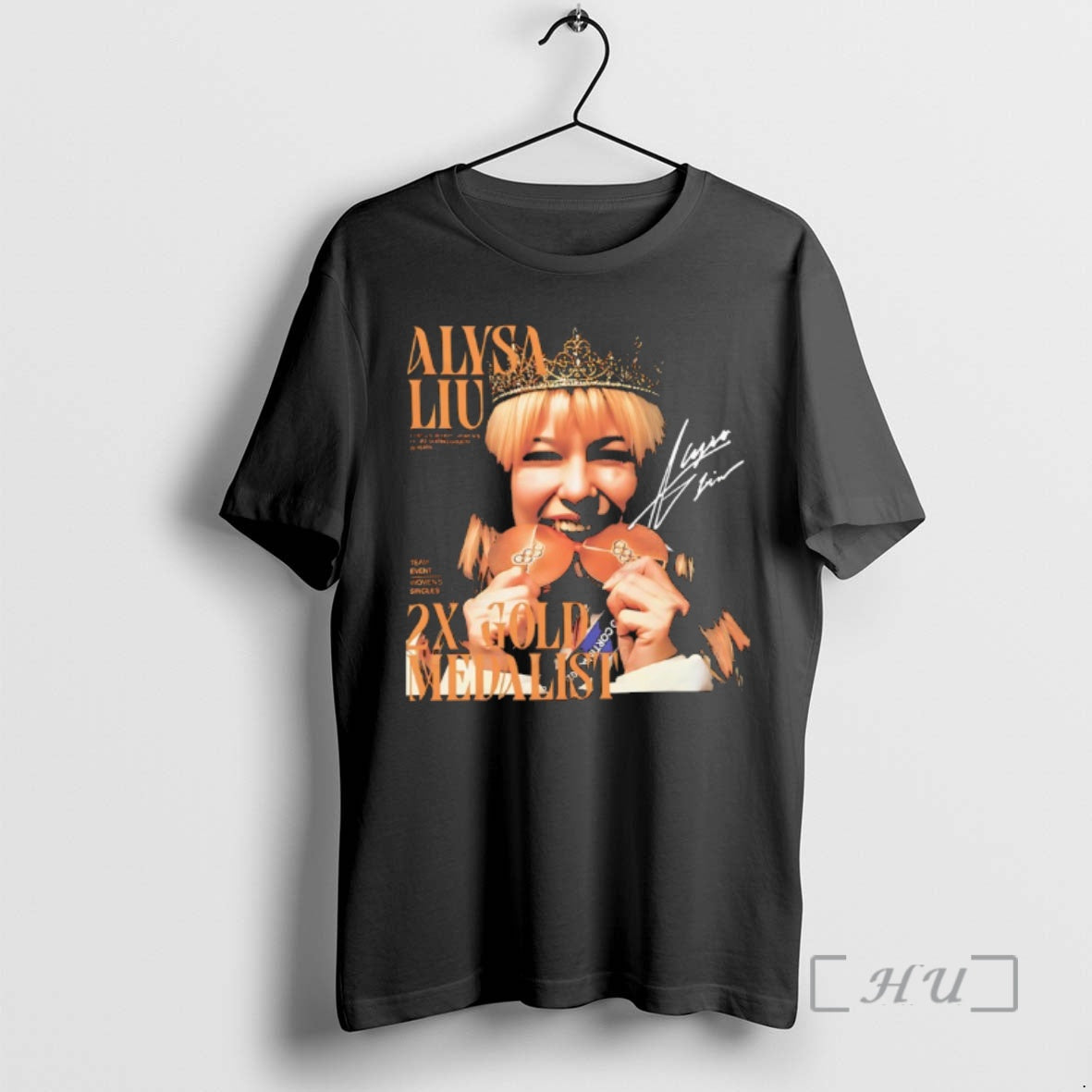 Officials Alysa Liu 2x Olympic Gold Medalist - Adult & Kids T-Shirts, Sweatshirts & Hoodies apparel design preview 1