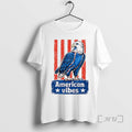 Officials American Vibes Usa Patriotic Eagle Vintage - Adult & Kids T-Shirts, Sweatshirts & Hoodies apparel design preview 1