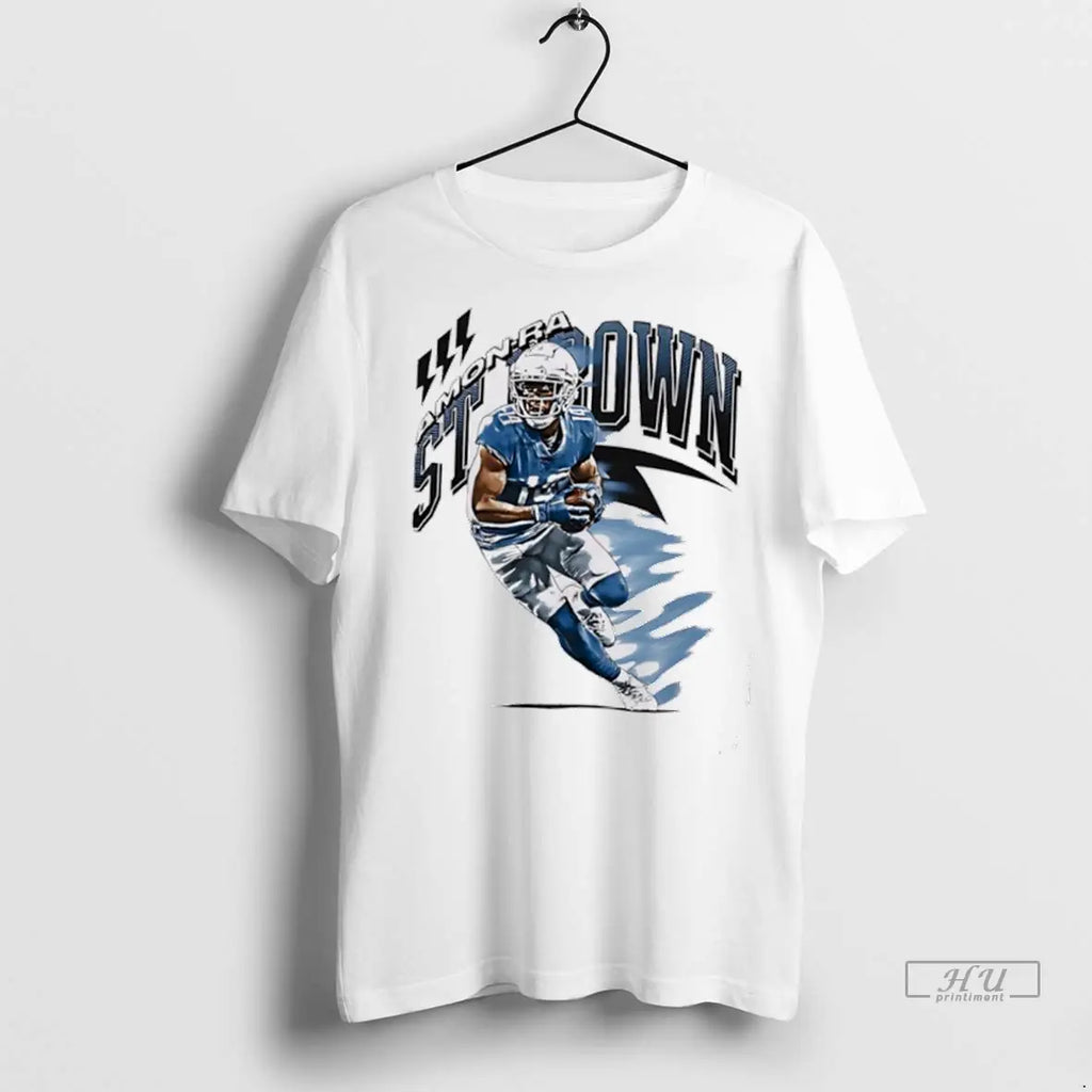 Officials Amon Ra St Brown Detroit Retro - Adult & Kids T-Shirts, Sweatshirts & Hoodies apparel design preview 1