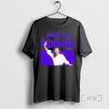 Officials Aoc Is Running For President 2028 - Adult & Kids T-Shirts, Sweatshirts & Hoodies apparel design preview 1