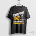 Officials Arizona State Sun Devils Bowl Champions - Adult & Kids T-Shirts, Sweatshirts & Hoodies apparel design preview 1