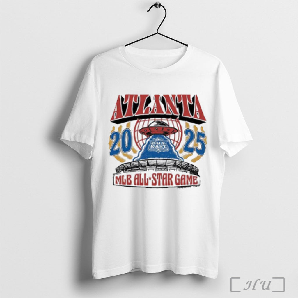 Officials Atlanta Braves X Outkast Homage 2025 Mlb - Adult & Kids T-Shirts, Sweatshirts & Hoodies apparel design preview 1