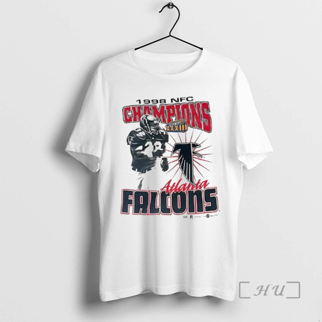 Officials Atlanta Falcons 1998 Nfc Champions Vintage - Adult & Kids T-Shirts, Sweatshirts & Hoodies apparel design preview 1