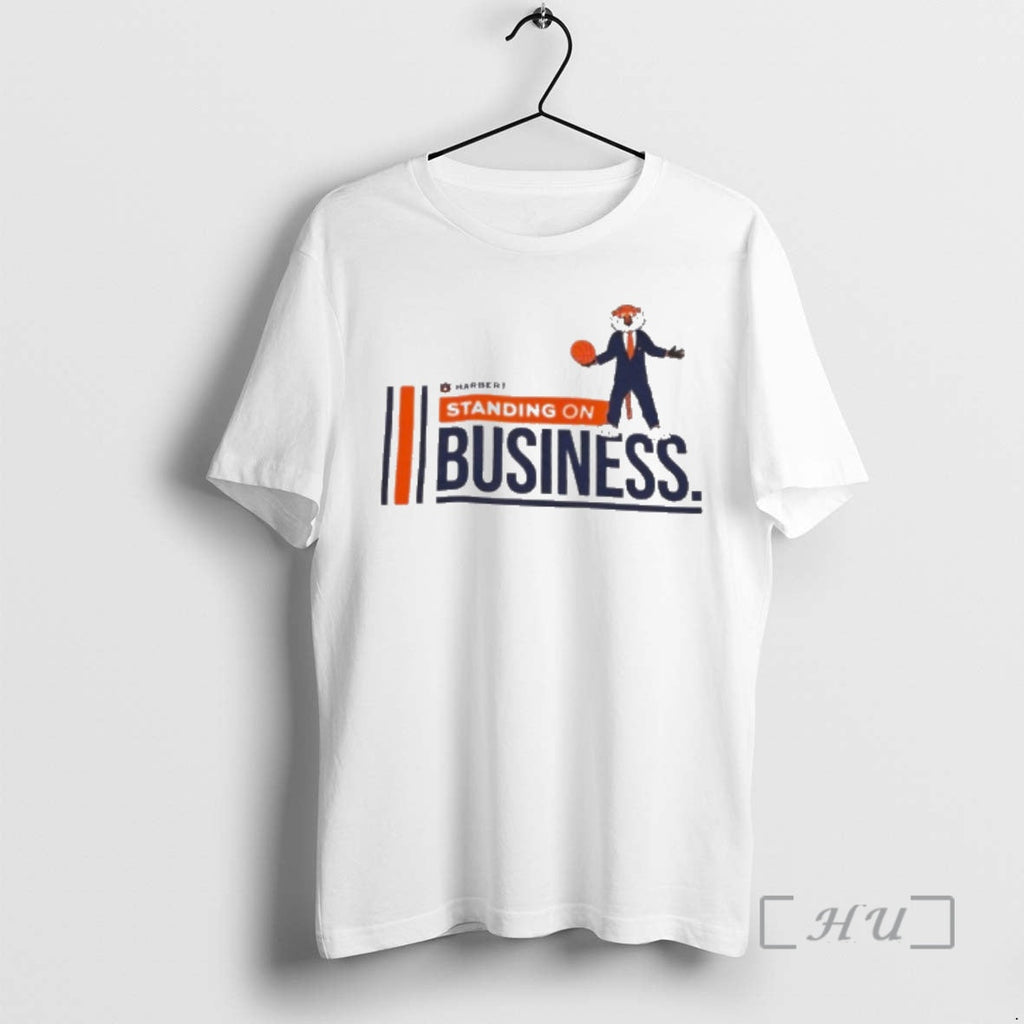 Officials Auburn Tigers Harbert Standing On Business - Adult & Kids T-Shirts, Sweatshirts & Hoodies apparel design preview 1