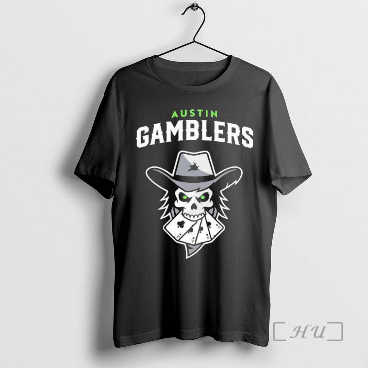 Officials Austin Gamblers Logo T - Adult & Kids T-Shirts, Sweatshirts & Hoodies apparel design preview 1