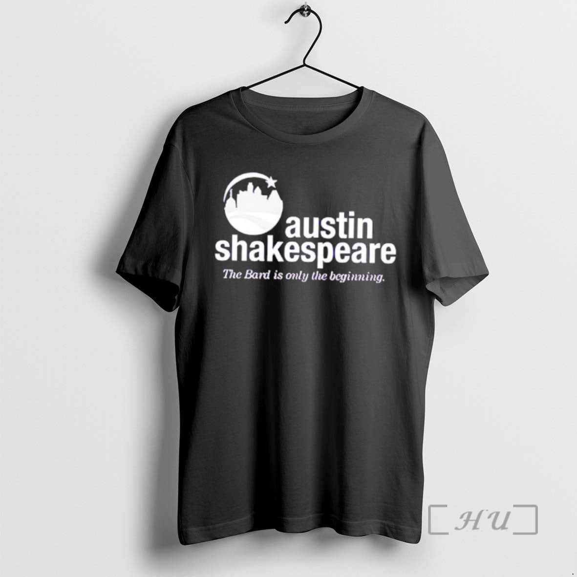 Officials Austin Shakespeare Bard Is Only Beginning - Adult & Kids T-Shirts, Sweatshirts & Hoodies apparel design preview 1