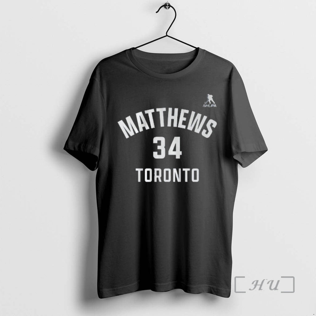 Officials Auston Matthews Toronto Name Number - Adult & Kids T-Shirts, Sweatshirts & Hoodies apparel design preview 1