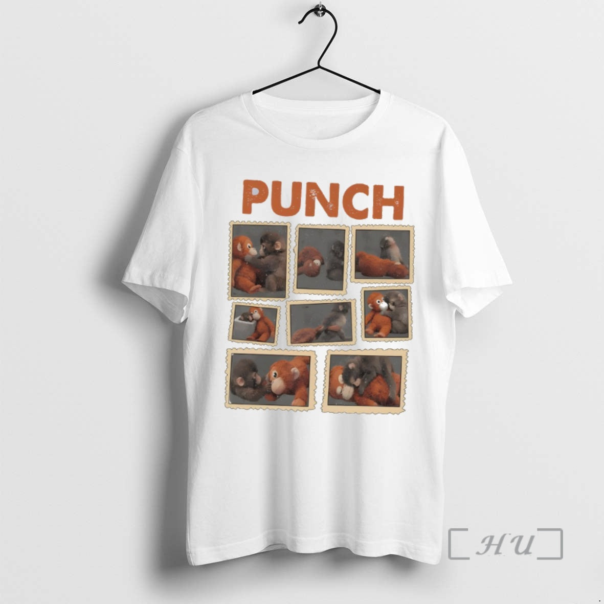 Officials Baby Monkey Punch Stamp Style - Adult & Kids T-Shirts, Sweatshirts & Hoodies apparel design preview 1