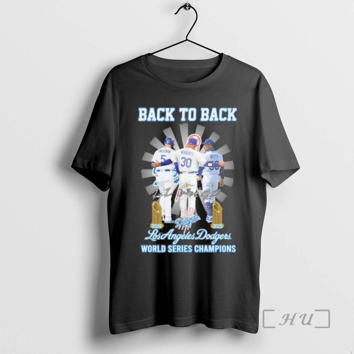 Officials Back Freeman Roberts Betts Los Angeles - Adult & Kids T-Shirts, Sweatshirts & Hoodies apparel design preview 1