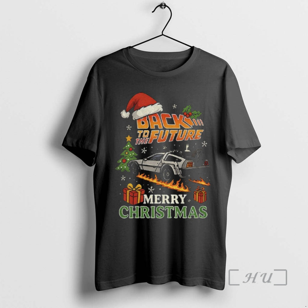 Officials Back Future Merry Santa Hat - Adult & Kids T-Shirts, Sweatshirts & Hoodies apparel design preview 1