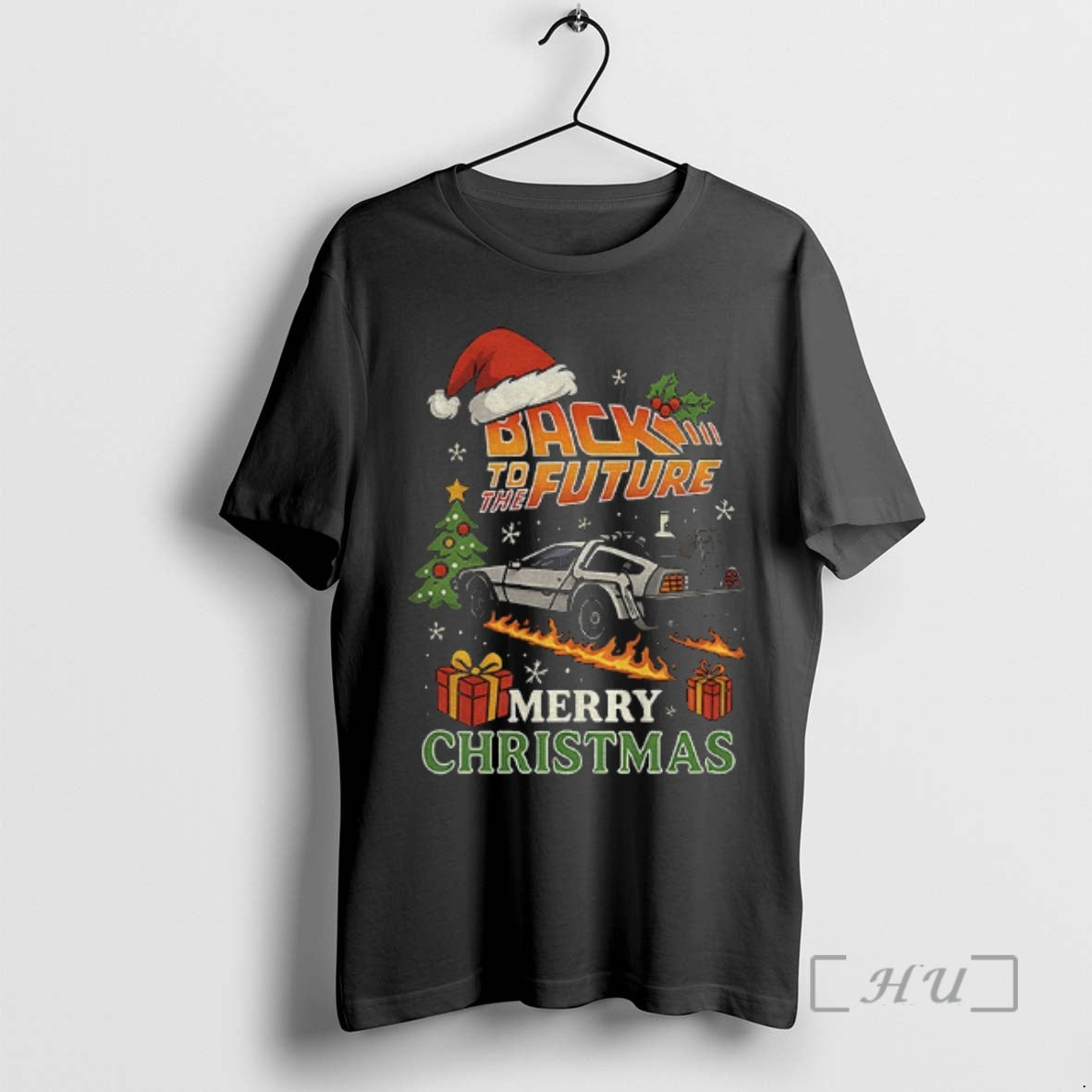 Officials Back Future Merry Santa Hat - Adult & Kids T-Shirts, Sweatshirts & Hoodies apparel design preview 1