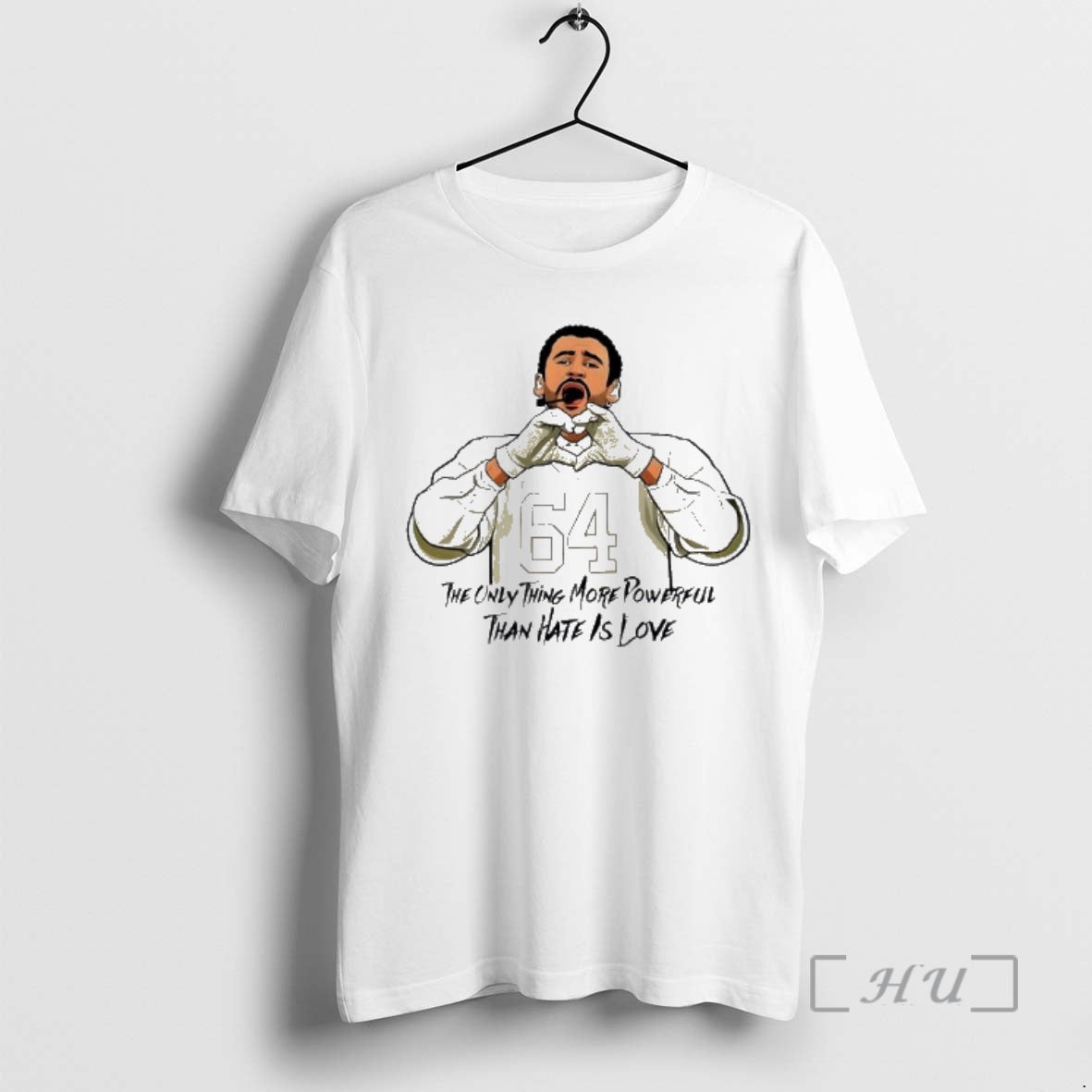Officials Bad Bunny 64 Only Thing More Powerful Than - Adult & Kids T-Shirts, Sweatshirts & Hoodies apparel design preview 1