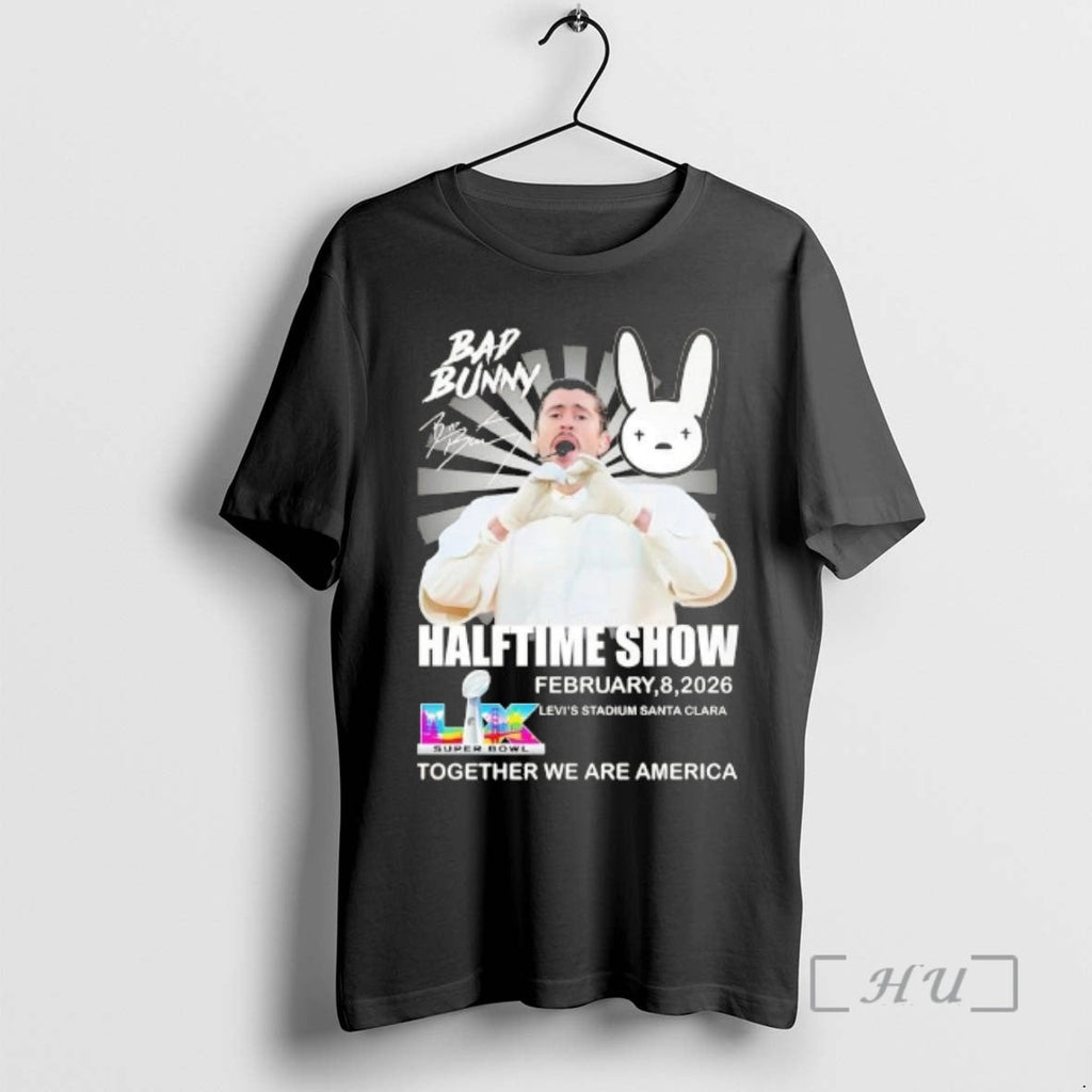 Officials Bad Bunny Halftime Show February 8 2026 - Adult & Kids T-Shirts, Sweatshirts & Hoodies apparel design preview 1