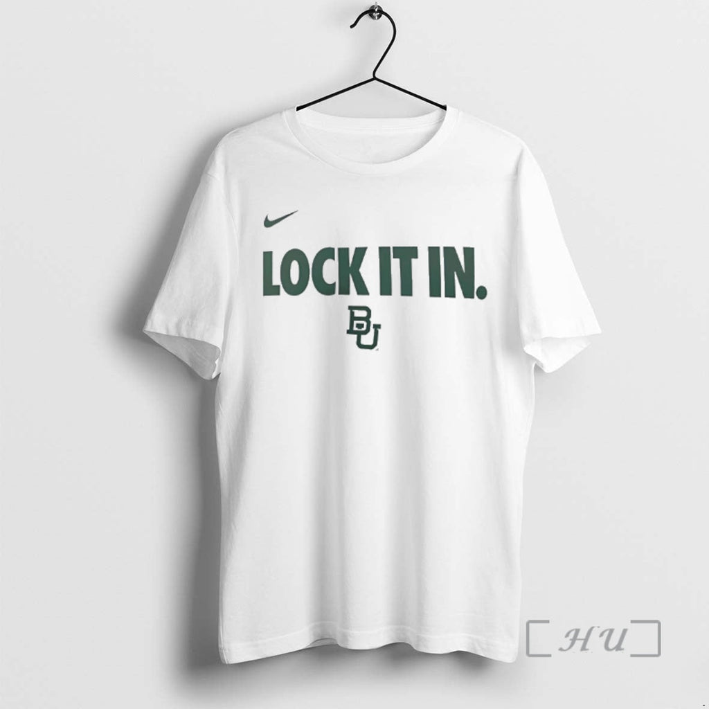Officials Baylor Bears Lock It In 2026 On Court Bench - Adult & Kids T-Shirts, Sweatshirts & Hoodies apparel design preview 1