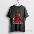 Officials Believe Liverpool Fc Tree Merry 2025 - Adult & Kids T-Shirts, Sweatshirts & Hoodies apparel design preview 1