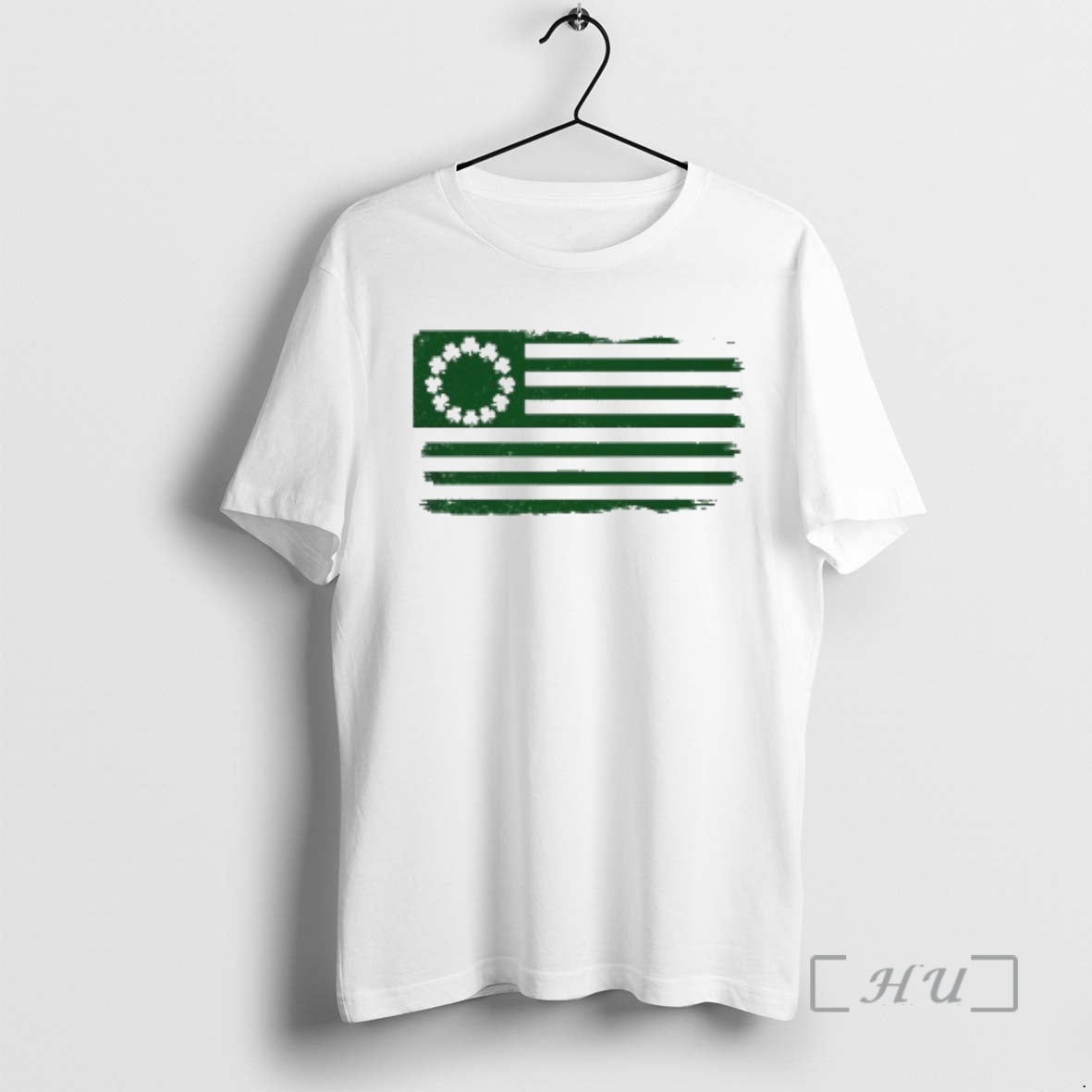 Officials Betsy Ross Shamrock Flag - Adult & Kids T-Shirts, Sweatshirts & Hoodies apparel design preview 1