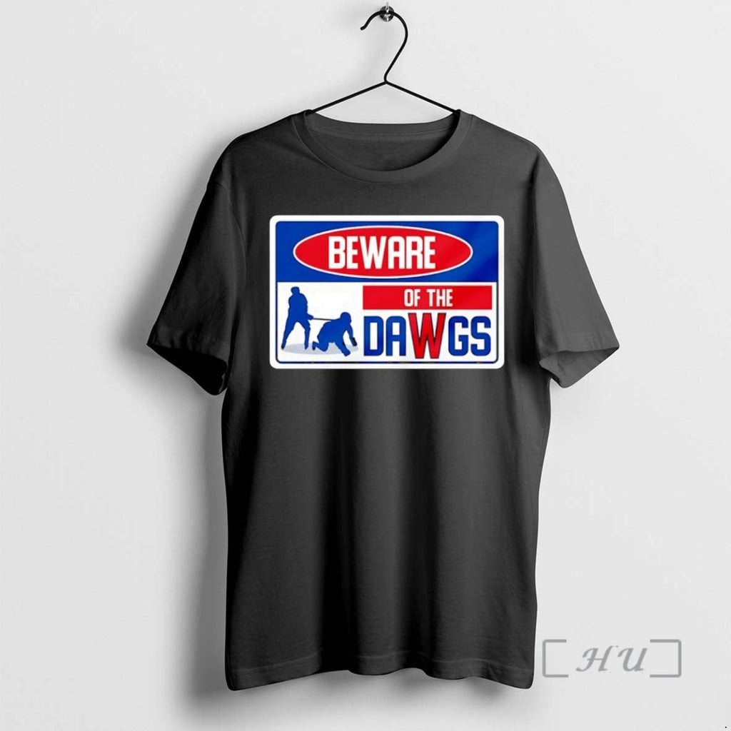 Officials Beware Dawgs Hockey - Adult & Kids T-Shirts, Sweatshirts & Hoodies apparel design preview 1