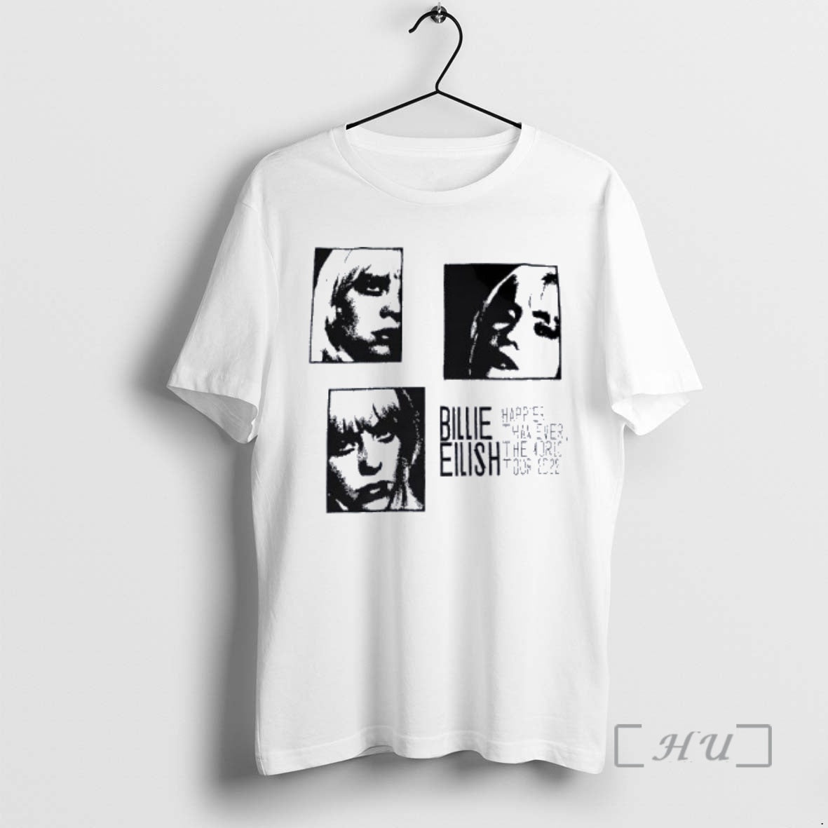 Officials Billie Eilish Happier Than Ever World Tour - Adult & Kids T-Shirts, Sweatshirts & Hoodies apparel design preview 1