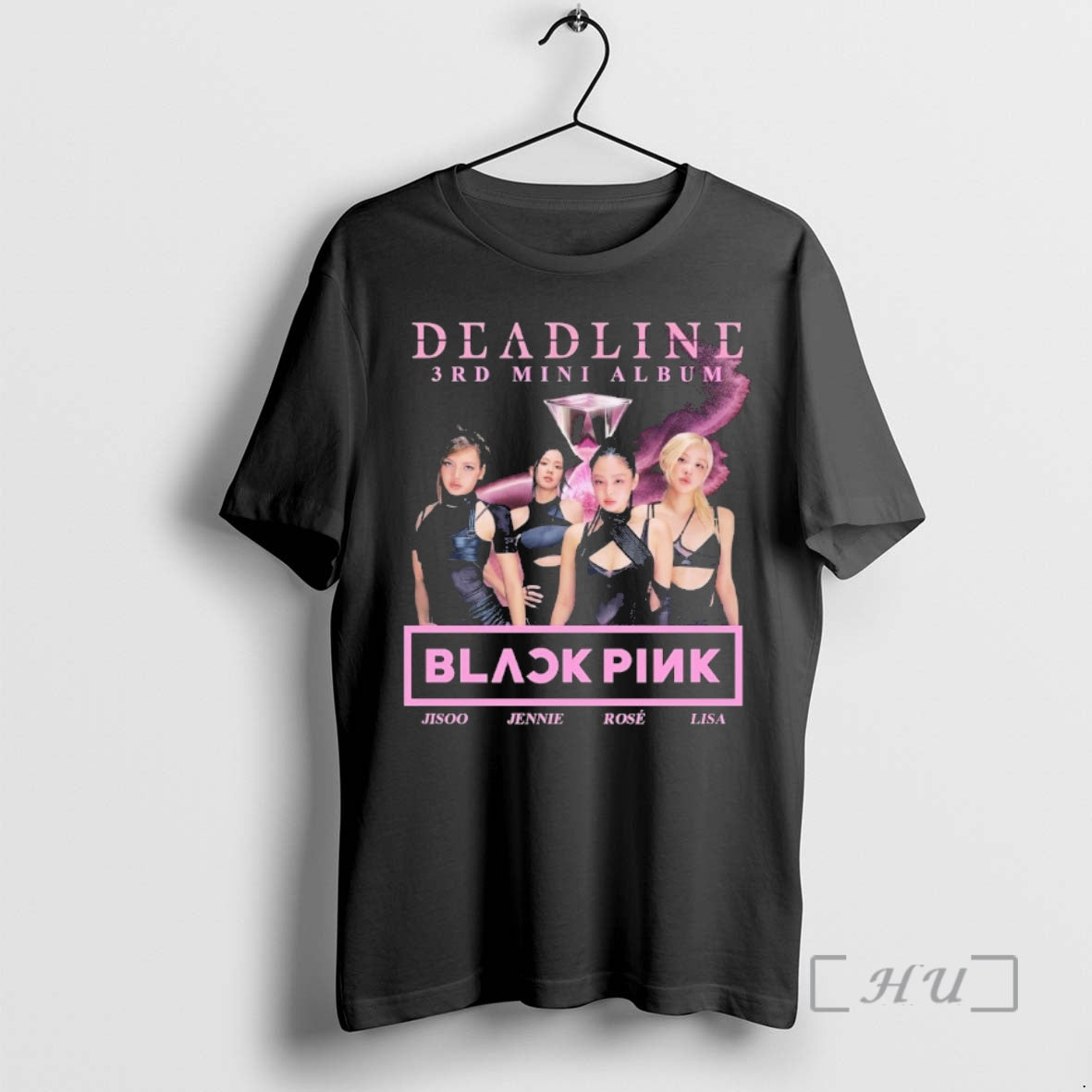 Officials Blackpink Deadline 3rd Mini Album Signature - Adult & Kids T-Shirts, Sweatshirts & Hoodies apparel design preview 1