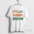 Officials Bleed Orange Green Ornaments - Adult & Kids T-Shirts, Sweatshirts & Hoodies apparel design preview 1