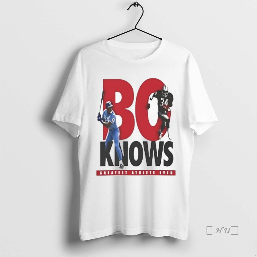 Officials Bo Jackson Knows Football Baseball Player - Adult & Kids T-Shirts, Sweatshirts & Hoodies apparel design preview 1