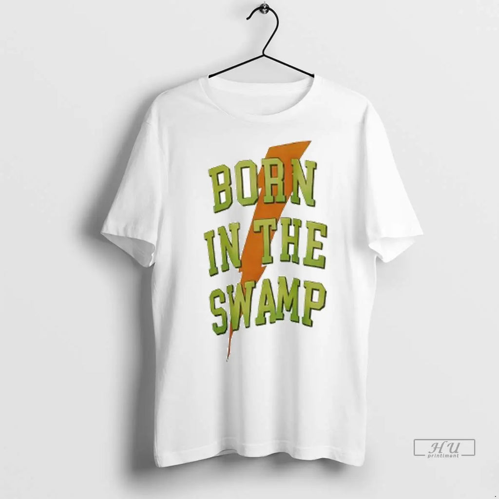 Officials Born In The Swamp Gatorade Logo Ladies - Adult & Kids T-Shirts, Sweatshirts & Hoodies apparel design preview 1