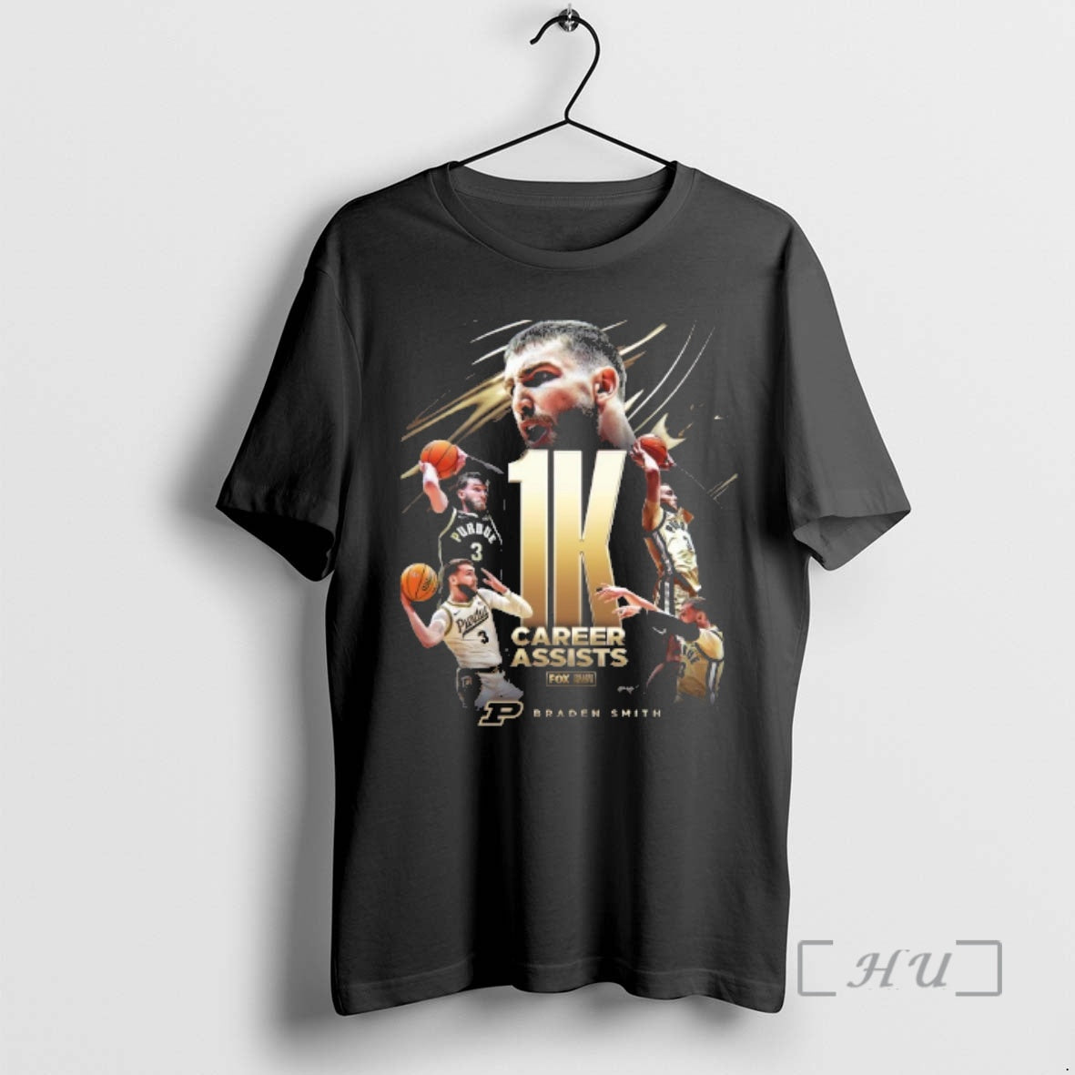 Officials Braden Smith 1k Career Assists - Adult & Kids T-Shirts, Sweatshirts & Hoodies apparel design preview 1