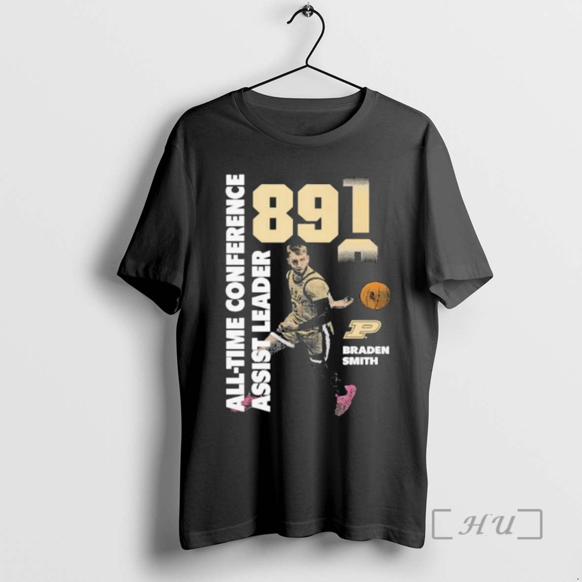 Officials Braden Smith All Time Conference Assist - Adult & Kids T-Shirts, Sweatshirts & Hoodies apparel design preview 1