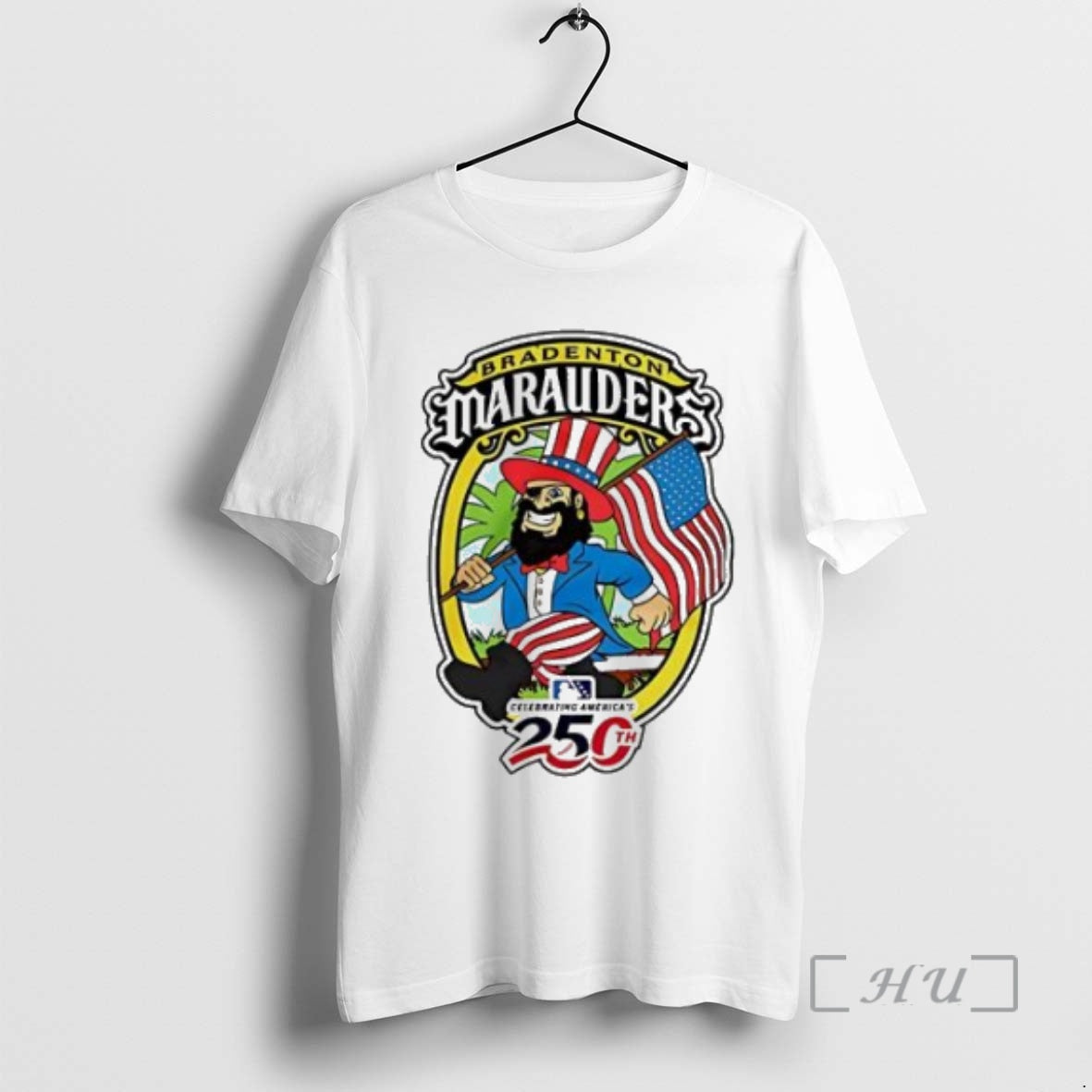 Officials Bradenton Marauders 250th Celebrating - Adult & Kids T-Shirts, Sweatshirts & Hoodies apparel design preview 1