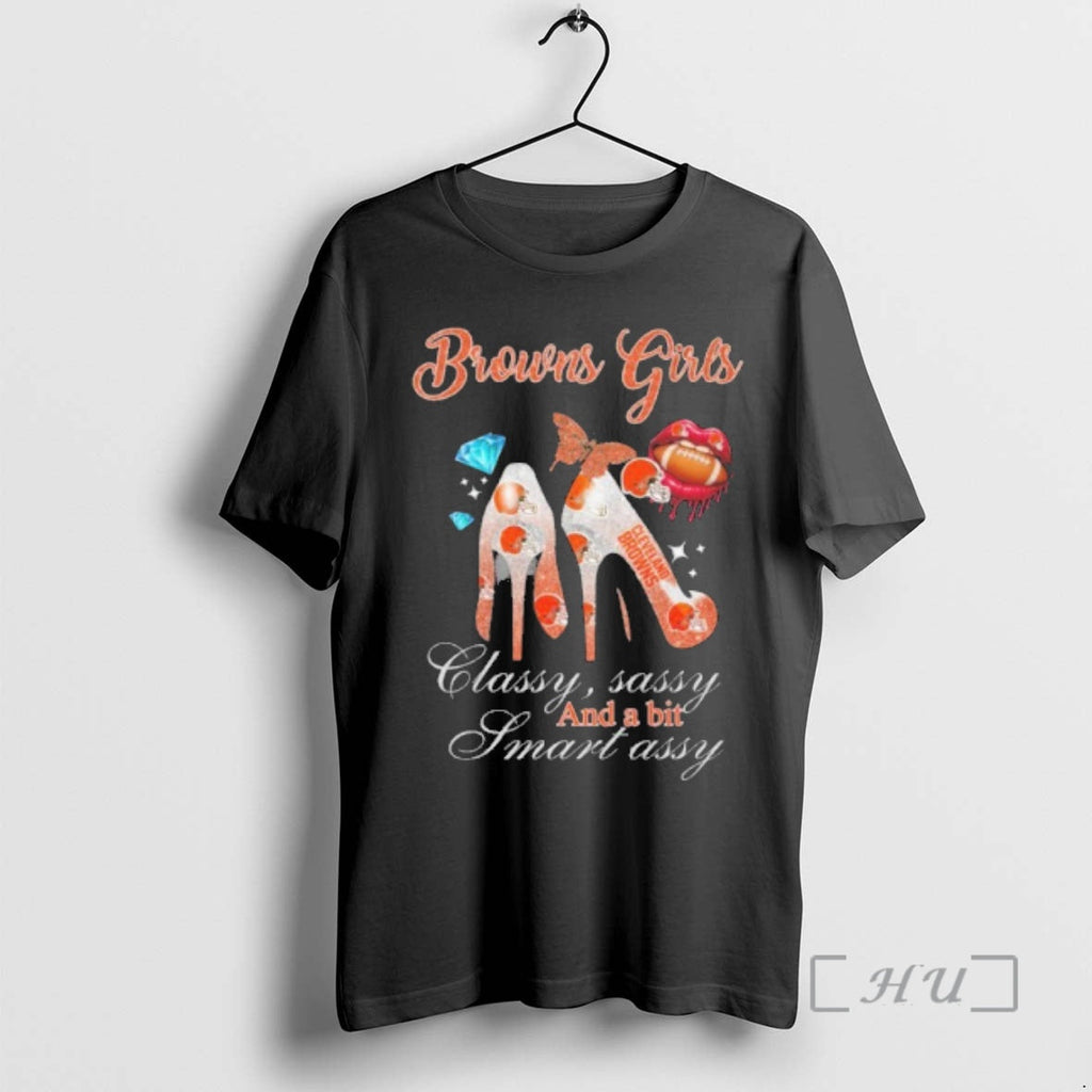 Officials Browns High Heels Classy Sassy Bit Smart - Adult & Kids T-Shirts, Sweatshirts & Hoodies apparel design preview 1