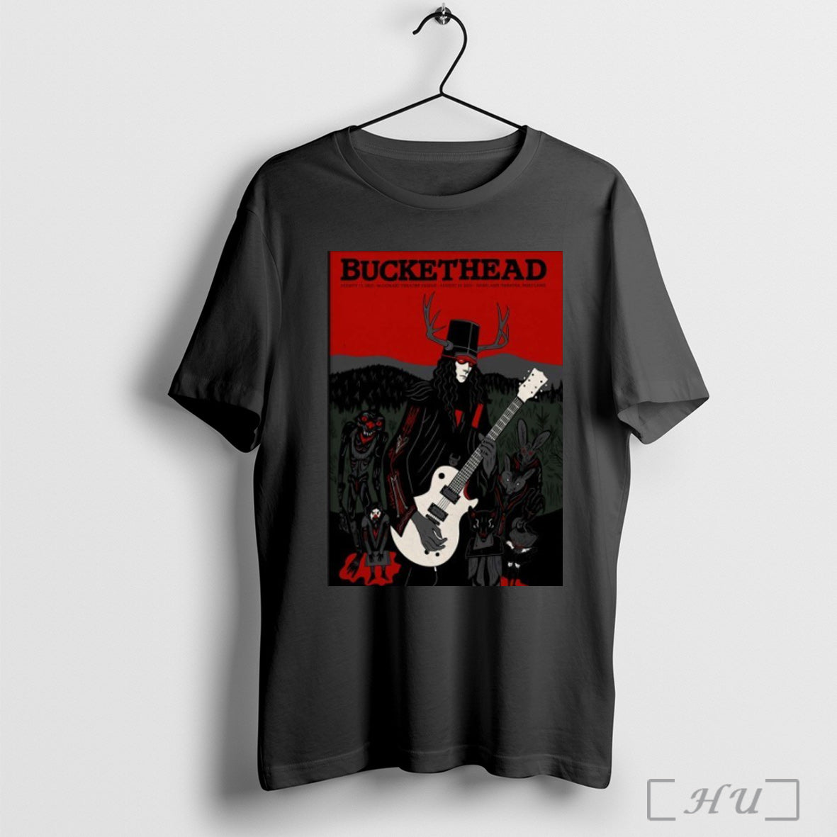 Officials Buckethead Aug 15 Eugene Oregon 16 Roseland - Adult & Kids T-Shirts, Sweatshirts & Hoodies apparel design preview 1
