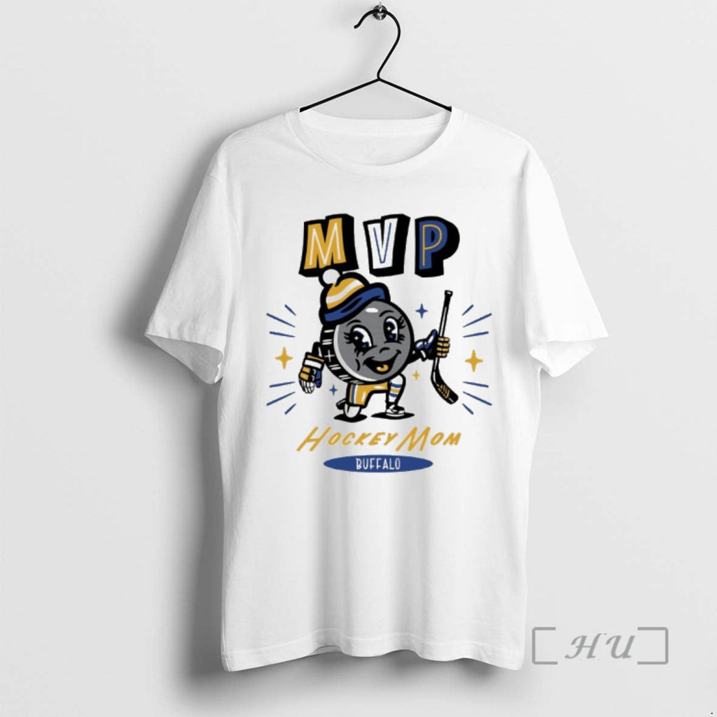 Officials Buffalo Sabres 2025 Mvp Hockey Mom - Adult & Kids T-Shirts, Sweatshirts & Hoodies apparel design preview 1