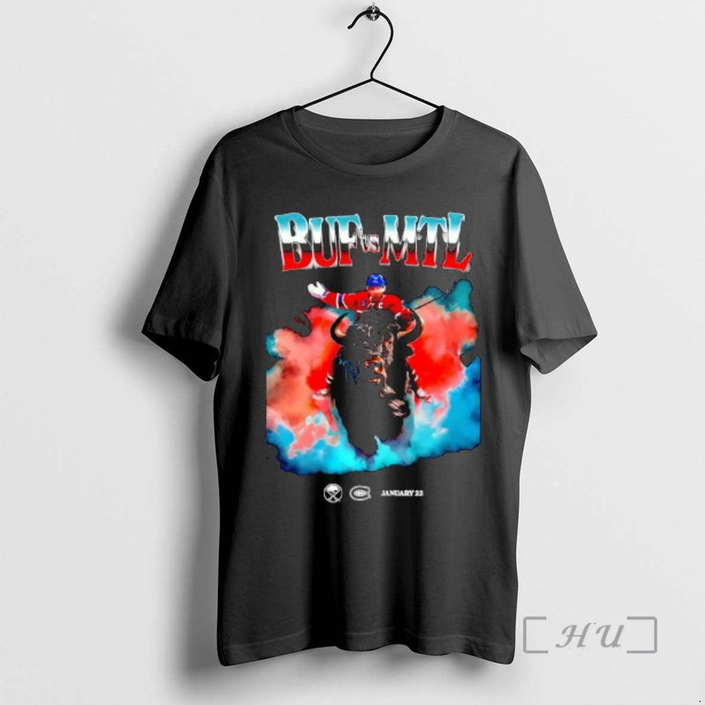 Officials Buffalo Sabres Versus Montreal Canadiens - Adult & Kids T-Shirts, Sweatshirts & Hoodies apparel design preview 1