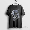 Officials Bull Terrier Fractal Art Dog - Adult & Kids T-Shirts, Sweatshirts & Hoodies apparel design preview 1