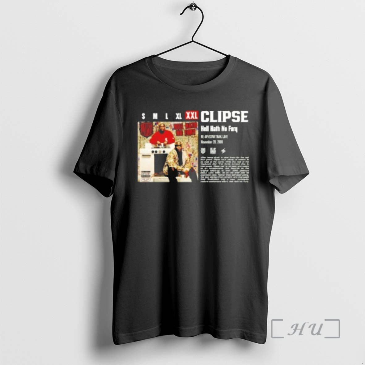 Officials Clipse Xxl Hell Hath No Fury - Adult & Kids T-Shirts, Sweatshirts & Hoodies apparel design preview 1