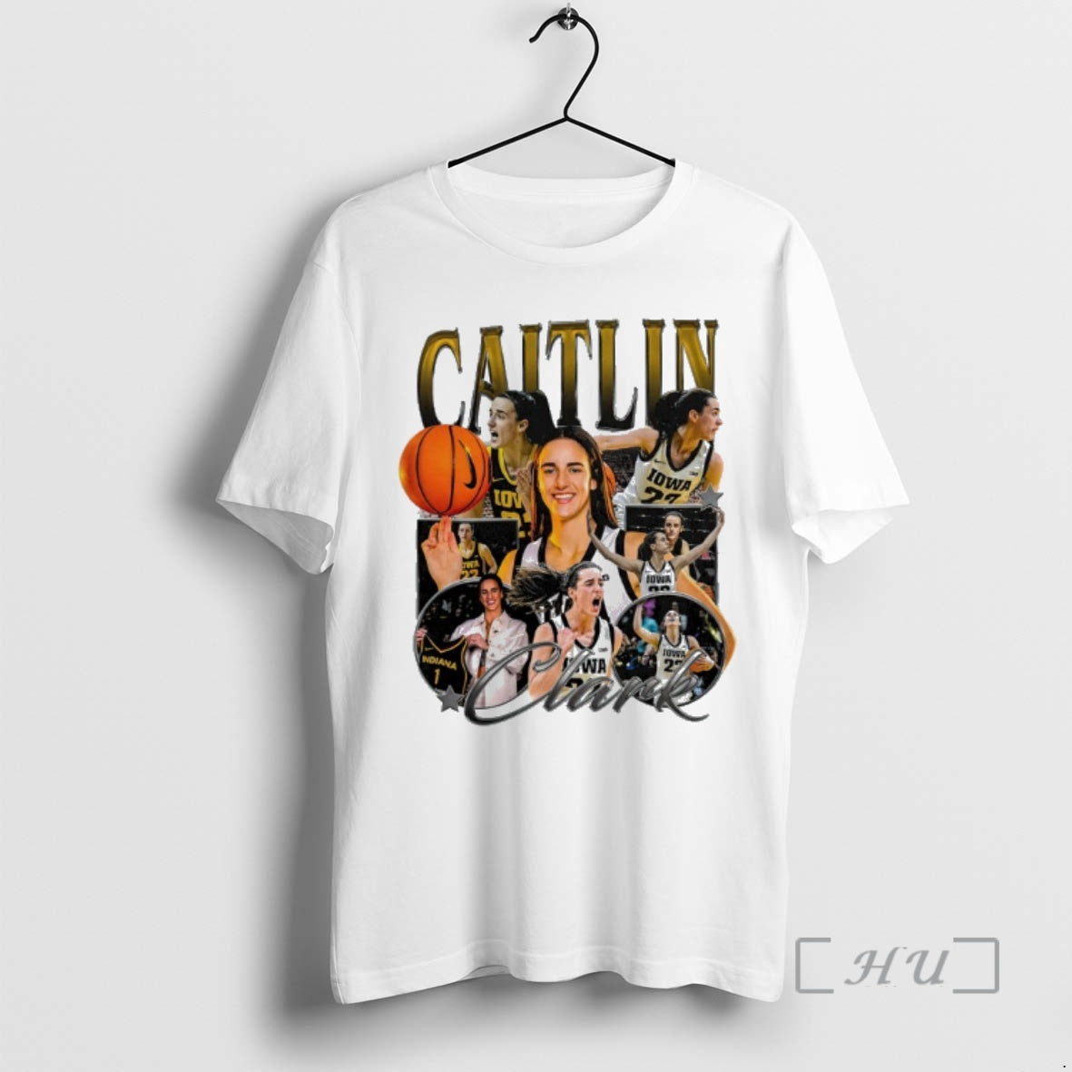 Officials Caitlin Clark Iowa Hawkeyes Vintage 2026 - Adult & Kids T-Shirts, Sweatshirts & Hoodies apparel design preview 1