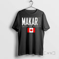 Officials Cale Makar 8 Colorado Avalanche Canada Flag - Adult & Kids T-Shirts, Sweatshirts & Hoodies apparel design preview 1