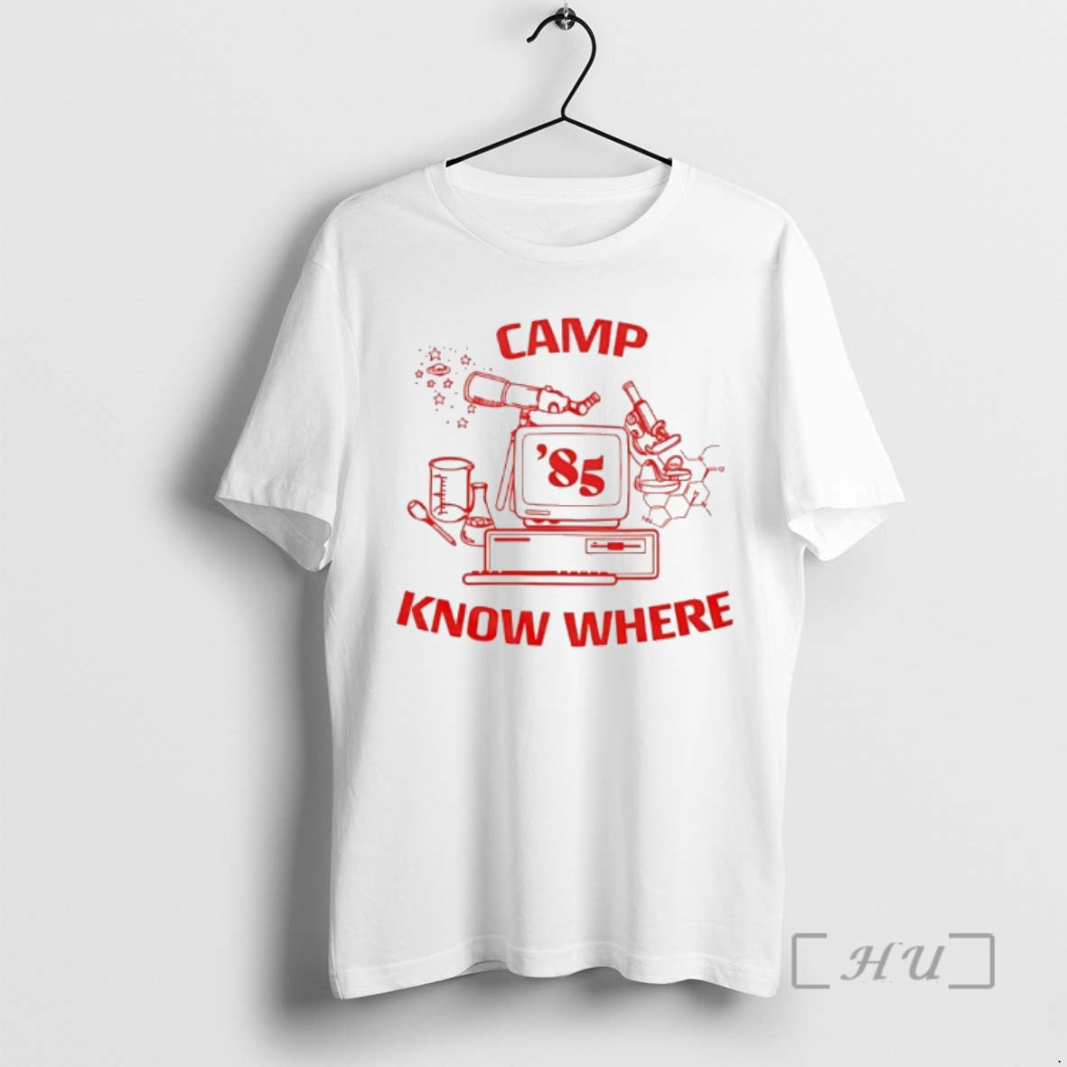 Officials Camp Know Where Ringer 85 - Adult & Kids T-Shirts, Sweatshirts & Hoodies apparel design preview 1