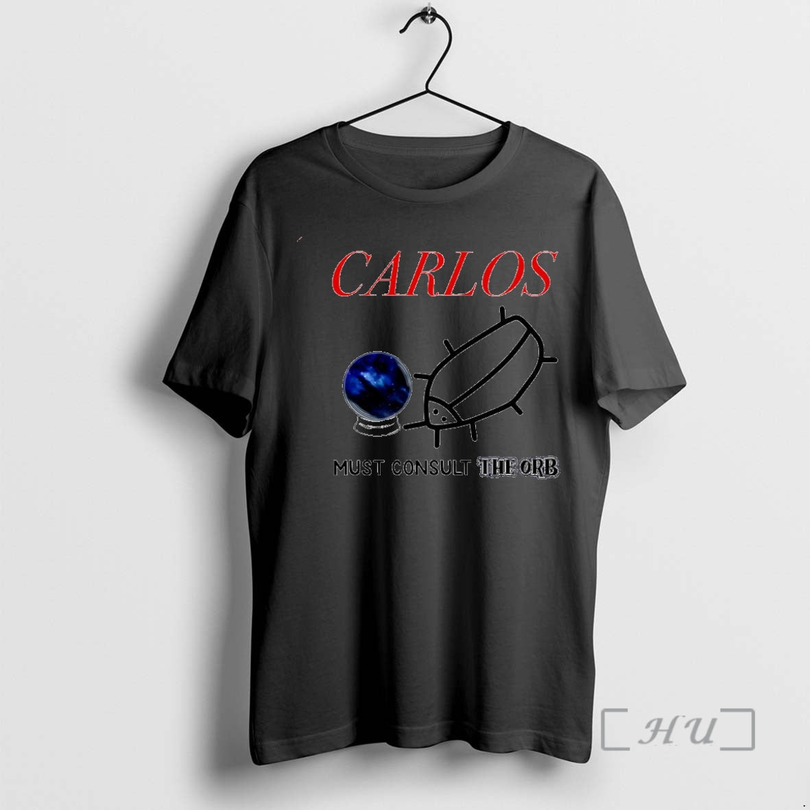 Officials Carlos Must Consult Orb Circle - Adult & Kids T-Shirts, Sweatshirts & Hoodies apparel design preview 1