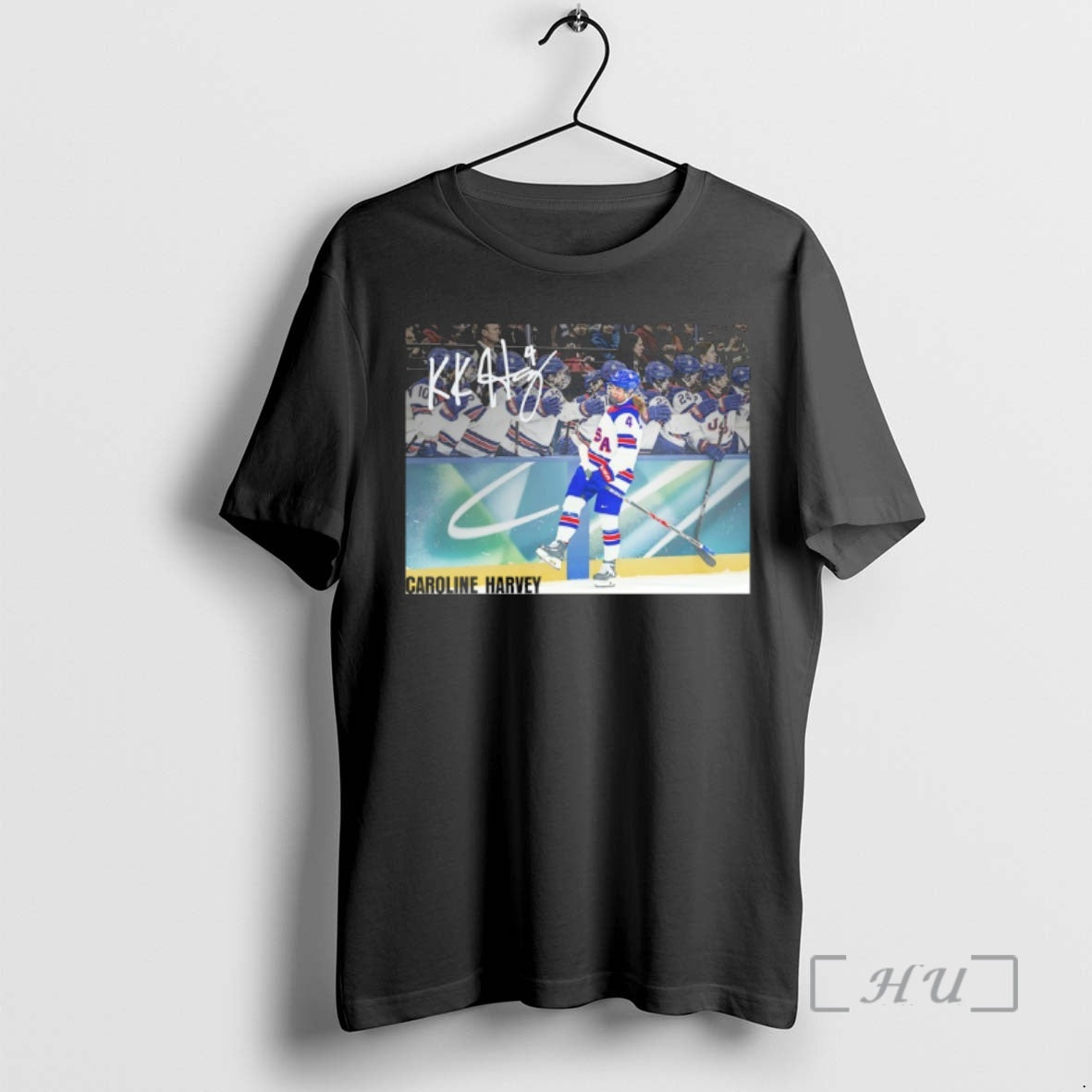 Officials Caroline Harvey Team Usa 2026 Winter - Adult & Kids T-Shirts, Sweatshirts & Hoodies apparel design preview 1