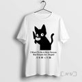 Officials Cat I Want Be Nice Person But People Are - Adult & Kids T-Shirts, Sweatshirts & Hoodies apparel design preview 1