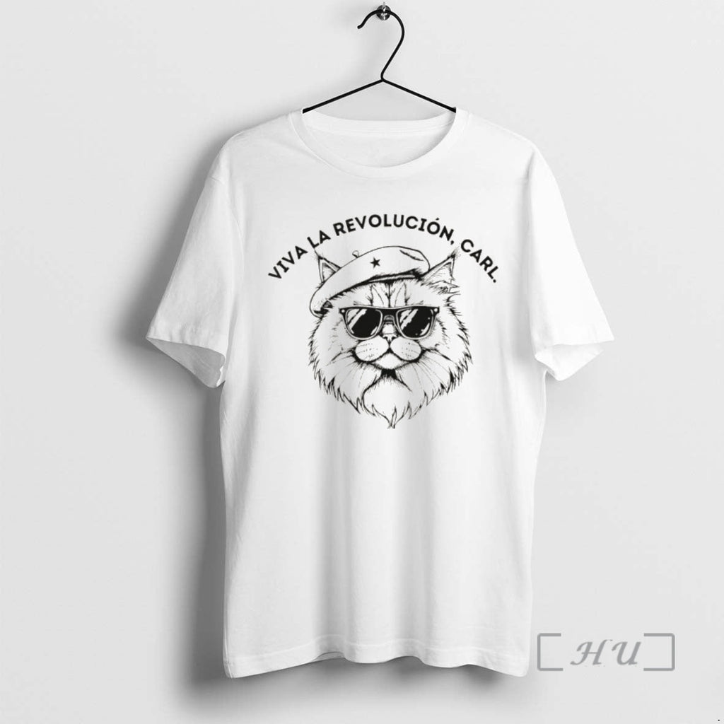 Officials Cat Viva La Revolucion Carl Dungeon Crawler - Adult & Kids T-Shirts, Sweatshirts & Hoodies apparel design preview 1