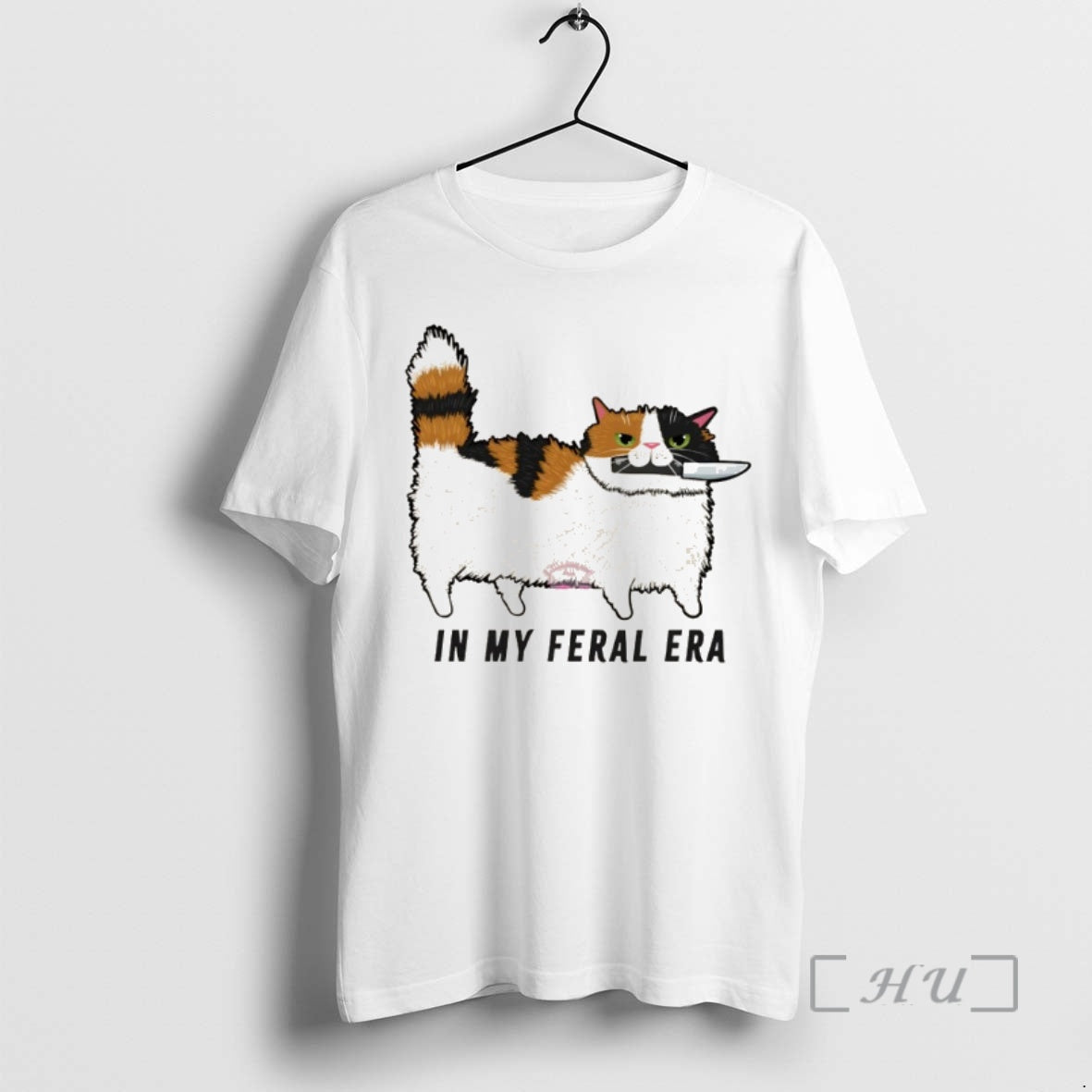 Officials Cat Knife In My Feral Era - Adult & Kids T-Shirts, Sweatshirts & Hoodies apparel design preview 1