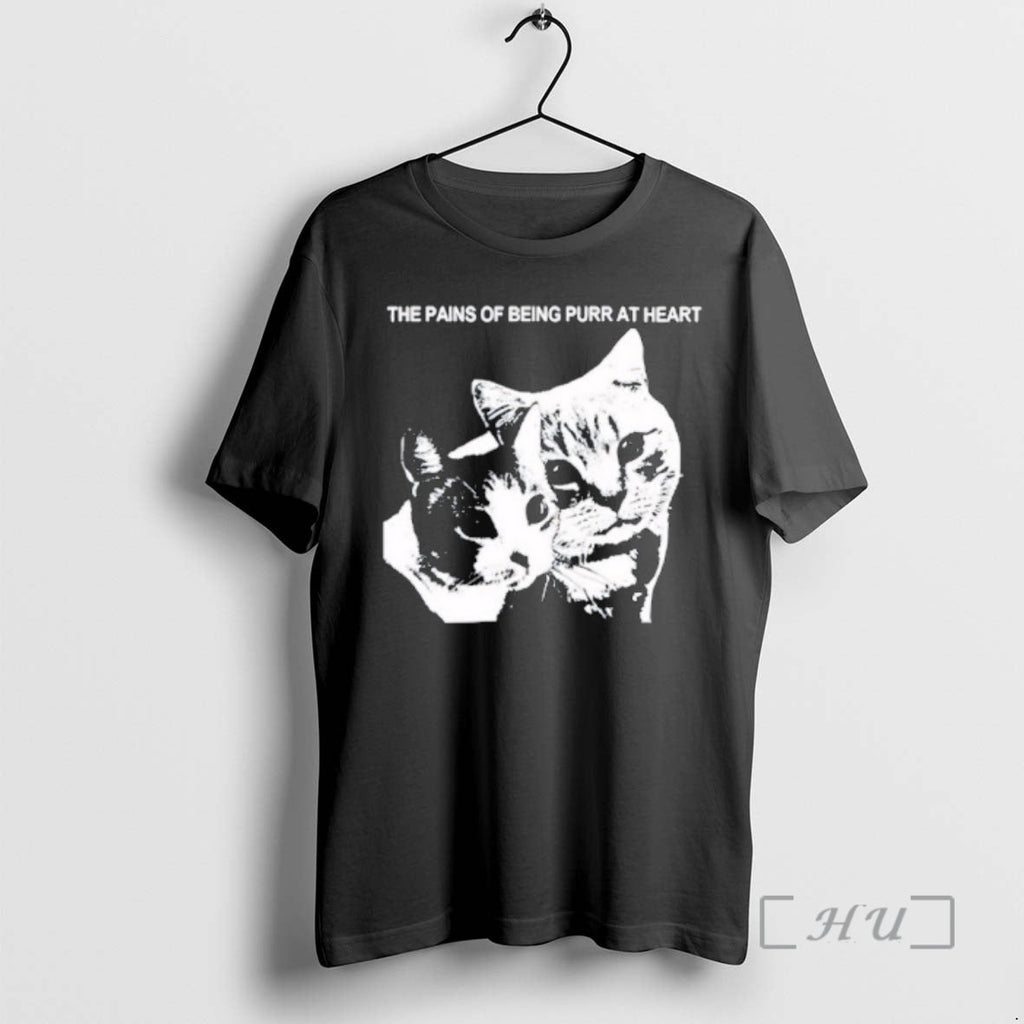 Officials Cat Pains Being Purr Heart - Adult & Kids T-Shirts, Sweatshirts & Hoodies apparel design preview 1
