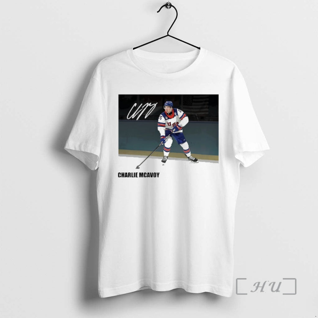 Officials Charlie Mcavoy Team Usa 2026 Winter - Adult & Kids T-Shirts, Sweatshirts & Hoodies apparel design preview 1