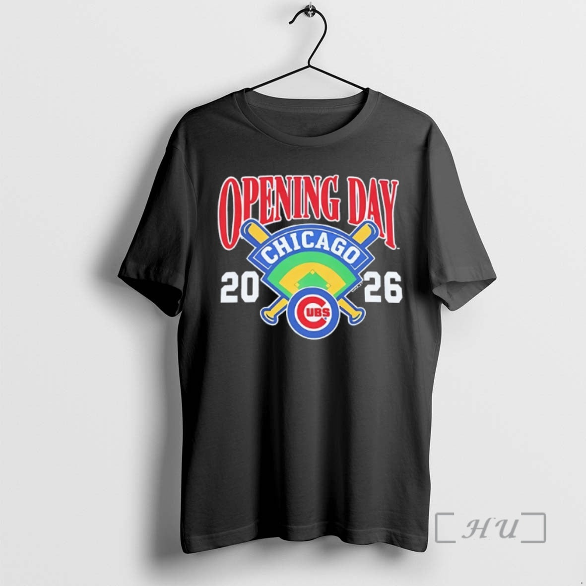 Officials Chicago Cubs 2026 Opening Day - Adult & Kids T-Shirts, Sweatshirts & Hoodies apparel design preview 1