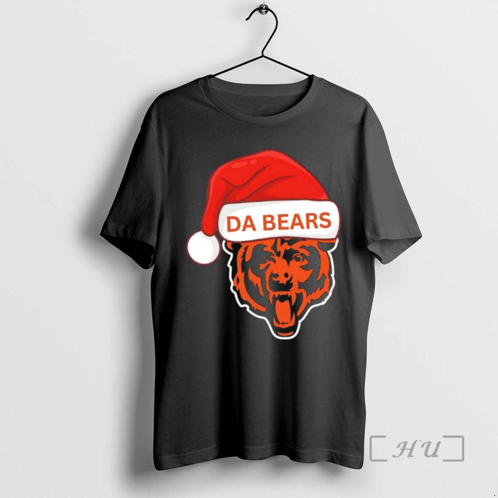 Officials Chicago Da Bears Santa 2025 - Adult & Kids T-Shirts, Sweatshirts & Hoodies apparel design preview 1